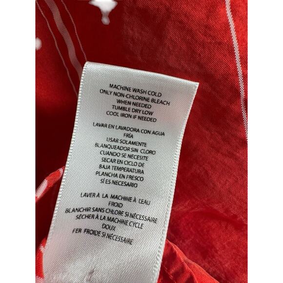 Kut From The Kloth Bianca Shirt Womens Striped Short Sleeve Oversized NWOT XL - Picture 7 of 10